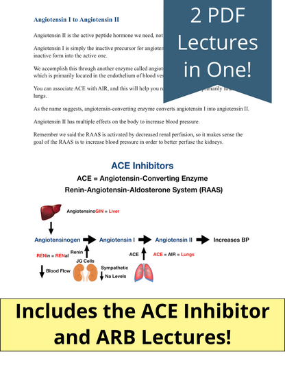 ACE Inhibitors vs ARBs [PDF Lecture]