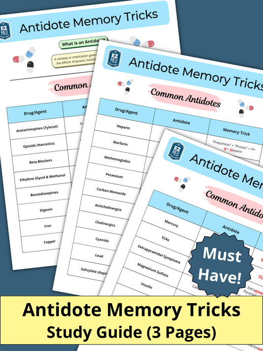 Antidote Memory Tricks [Study Guide]