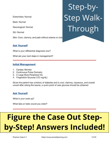 Practice Clinical Case # 1 [Study Guide]